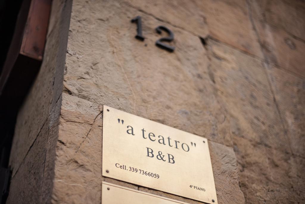 A Teatro Hotel Firenze Bagian luar foto
